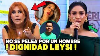 MAGALY ACONSEJA A LEYSI SUAREZ TRAS AGARRAR DE LOS PELOS A LA AMANTE DE SU EX.