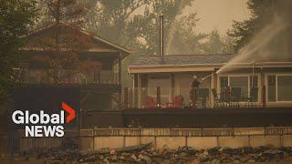 BC wildfires: Kelowna and Lake Country wildfires held; evacuation orders to be lifted |  FULL