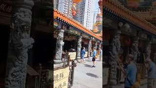 Chinese Temple #hongkong #hk#travel #bisdak #4k #sightseeing  #vlogs #temple #walking #dailyvlog