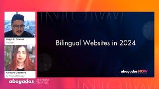 Bilingual Web Design in 2024 | Abogados NOW