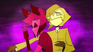 TWO LITTLE SPOONS - ALASTOR X LUCIFER (Hazbin Hotel Comic Dub)