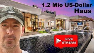 Las Vegas livestream - 1.2 Millionen Haus Tour in den USA  / DEUTSCH