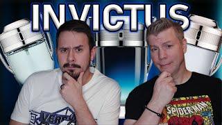 THE BEST AND THE WORST OF THE PACO RABANNE INVICTUS FRAGRANCE LINE - WHICH INVICTUS IS BEST?