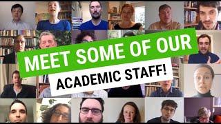 Meet our academic staff from the Department of Politics and International Relations