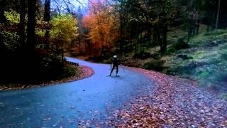 Skateintervaller i Almenäsbacken  23 okt 2014