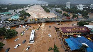 Philippines today! Largest river overflows, severe flash floods in cagayan