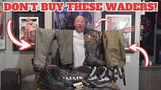 DON'T Buy Fishing Waders Until You Watch This Video - Fishing Wader Buying Guide For First Timers