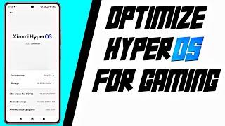 How To Optimize MIUI/HYPEROS Fix battery drain