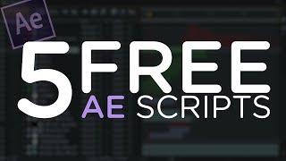 5 Useful and FREE scripts for After Effects