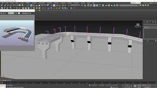 3DsMax Tutorials, Learn using Loft and Modeling a Flyover from Scratch in 3dsmax.