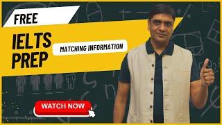 IELTS Preparation Full Course - Matching Information IELTS Reading Practice: Ashish Singla