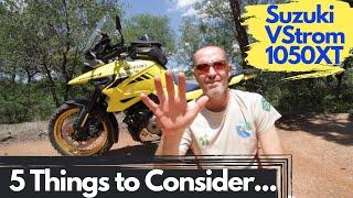 Don't Buy a Suzuki VStrom 1050 XT Before Watching This