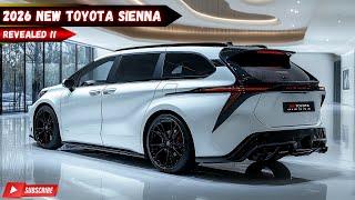 New 2026 Toyota Sienna: Is This the Most Advanced Minivan Ever? Space, Comfort & Efficiency