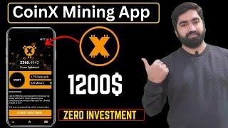 CoinX Free Mining App | CoinX Miner App | CoinX Mining KYC New Update | CoinX CNX Coin Listing