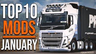 TOP 10 ETS2 MODS - JANUARY 2022 | Euro Truck Simulator 2 Mods