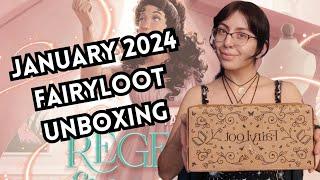 'Regency & Scandal' | FairyLoot January 2024 Unboxing