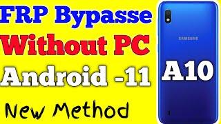 Sumsung A10 FrpBypass 2022|samsung a10 frp bypass android 11|samsung a10 frp bypass without pc