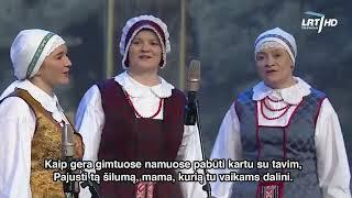 Kapela iš Perlojos atlieka gražią dainą apie mamą.