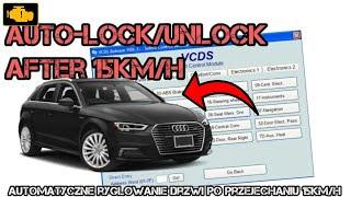 VCDS Autolock after 15kmh lock/unlock system