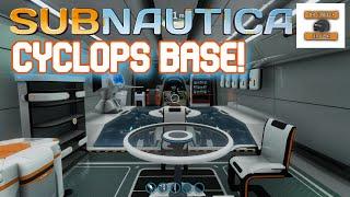 Subnautica-  How to use the Cyclops as a base!