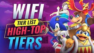 Smash Ultimate WIFI TIER LIST - High & Top Tier Characters