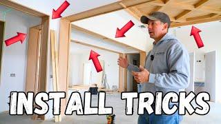 PANELED OPENING INSTALL TIPS!!! - This Shimming Technique Saved Tons of Time!!!