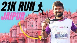 My First Half-Marathon in Jaipur 2023 | AU Jaipur Marathon | Jaipur Marathon Vlog