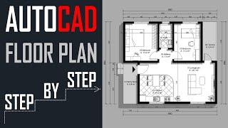 AutoCAD Floor Plan - Step by Step