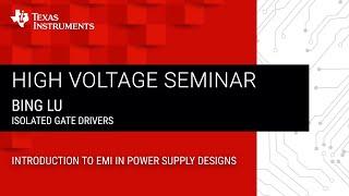 Introduction to EMI in power supply designs