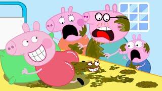 George is in big trouble!!! Peppa Pig Funny Animation