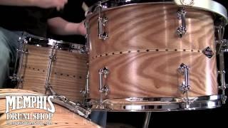 Craviotto Custom Shop Ash Solid Shell Drum Set - Natural Oil