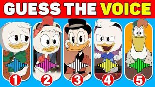 Guess the DUCK TALES Characters by Their Voice - Quiz for Fans!