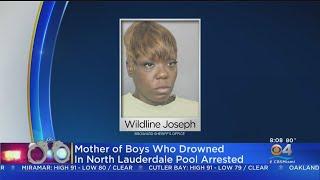 Mother Of 2 Boys Who Drowned In North Lauderdale Pool Arrested