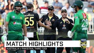 Australia thump Pakistan for a 10-wicket trouncing | Third Gillette T20I