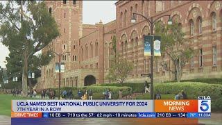 UCLA tops list of the nation's best public schools, again