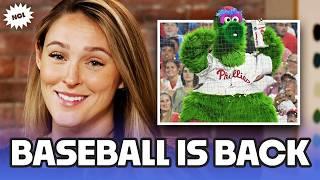 "He’s handsome, funny, scruffy” - Kylie explains her lifelong love for the Phillie Phanatic | NGL