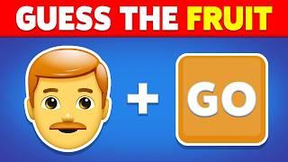 Guess The Fruit By Emoji?  60 Levels Emoji Quiz