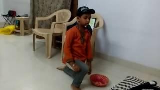 Varshith Story Telling Using Props - Cap Seller