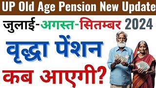 July-August-September 2024 ki Vridha Pension Kab Aayegi | New Old Age Pension Kab Aayegi 2024