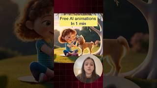 Create free 3D cartoon animation videos using ChatGPT & free AI tools | Ritika AI #ai #viralshorts