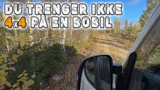 Fricamping i Sverige på tur opp til Nord-Norge i bobil (Vanlife / husbil)