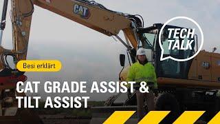 Cat Grade Assist & Tilt Assist | Cat M318 | TechTalk mit Besi