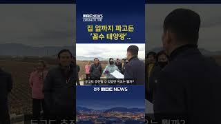 집 앞까지 파고든 '꼼수 태양광'.. 지자체는 나 몰라라?