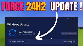 Get Windows 11 24H2 Update NOW with This GPEDIT & REGEDIT Trick!