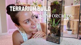 Creating a Mini Orchid Terrarium