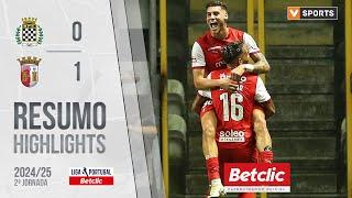 Resumo: Boavista 0-1 Braga (Liga 24/25 #2)