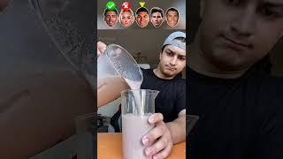 Footballers Healthy Drink Challenge