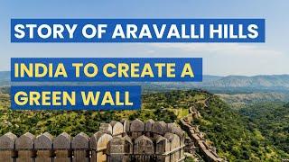 Creating a Green Wall at Aravalli Hills