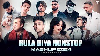 Rula Diya Nonstop Mashup 2024 | Zack Knight X Mitraz | Nonstop Jukebox | Heart Break | DJ Rahul