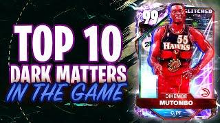 RANKING THE TOP 10 BEST DARK MATTER CARDS IN NBA 2K25 MyTEAM!!